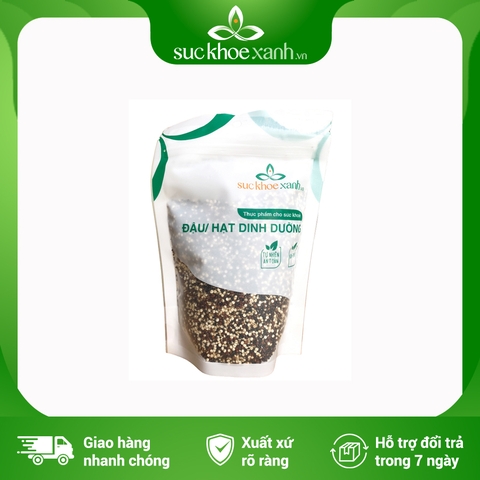 Hạt Quinoa 3 màu nhập khẩu từ Peru, Túi 250g