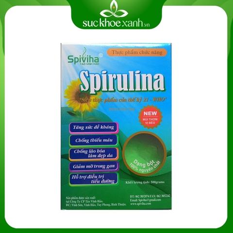 Tảo Bột Spirulina 500gr