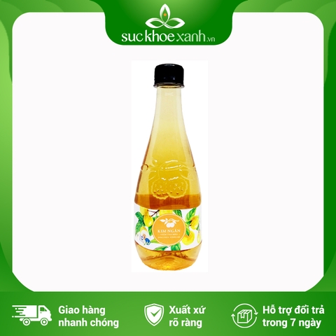 Giấm Táo Mèo Kim Ngân 450ml