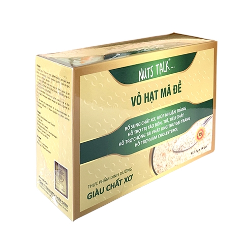 Vỏ Hạt Mã Đề Indian Psyllium (14 Gói/hộp)