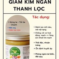 Giấm thanh lọc Kim Ngân 500ml