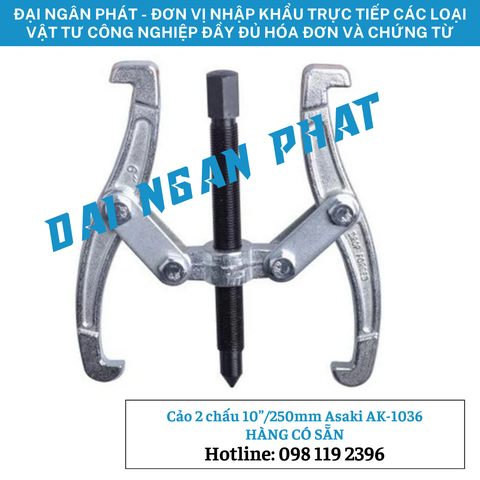 Cảo 2 chấu 10”/250mm Asaki AK-1036