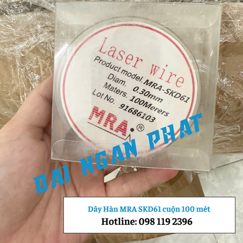 Dây Hàn MRA SKD61 cuộn 100 mét