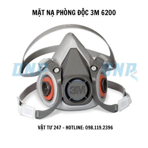 MẶT NẠ PHÒNG ĐỘC 3M 6200