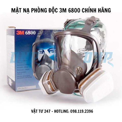MẶT NẠ PHÒNG ĐỘC 3M 6800 CHÍNH HÃNG