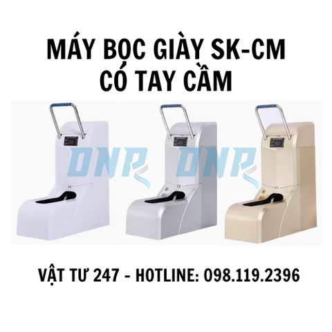MÁY BỌC GIÀY TỰ ĐỘNG SK-CM CÓ TAY CẦM
