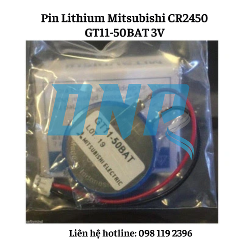 Pin Lithium Mitsubishi CR2450 GT11-50BAT 3V