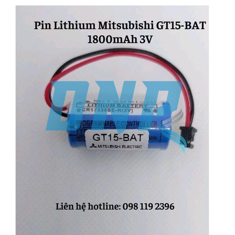 Pin Lithium Mitsubishi GT15-BAT 1800mAh 3V
