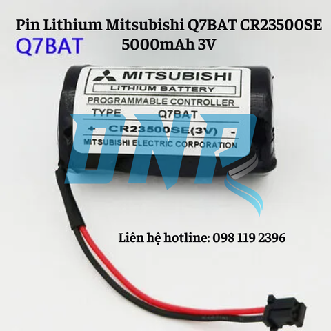 Pin Lithium Mitsubishi Q7BAT CR23500SE 5000mAh 3V