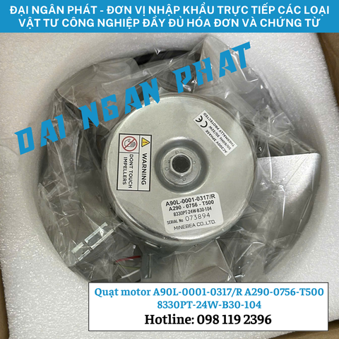Quạt motor A90L-0001-0317/R A290-0756-T500 8330PT-24W-B30-104