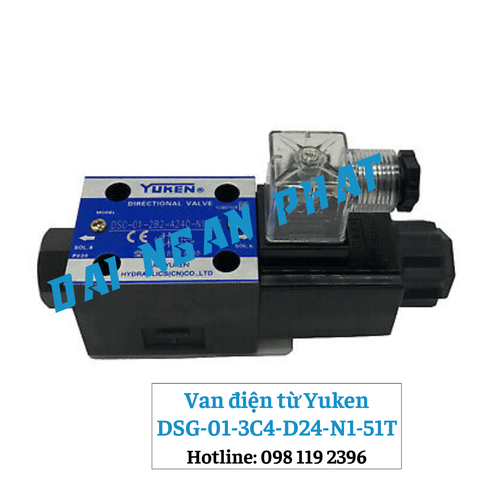 Van điện từ Yuken DSG-01-3C4-D24-N1-51T