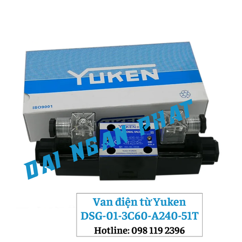 Van điện từ Yuken DSG-01-3C60-A240-51T