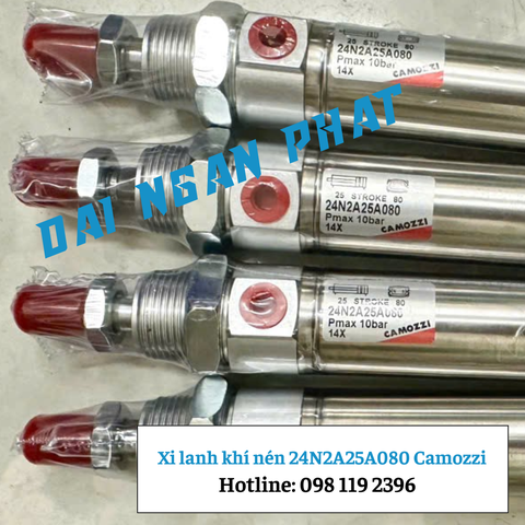 Xi lanh khí nén 24N2A25A080 Camozzi