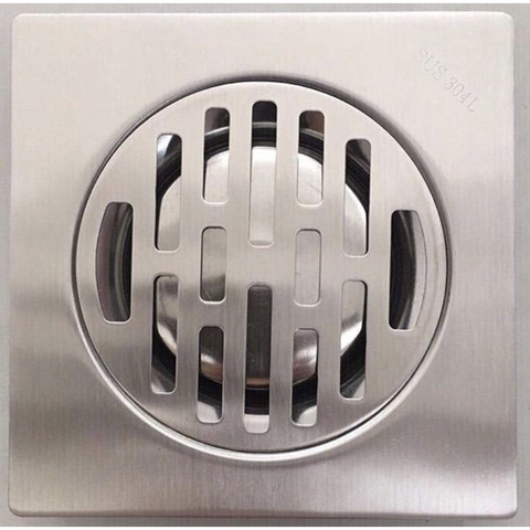 Hố Ga - Phễu Thoát Sàn Lọc Rác Chống Hôi Pioneer Hàng Đúc Inox 304 Cao Cấp Đủ Kích Thước - Mã SP: PE:352, PE:353