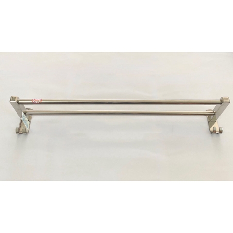 Thanh Treo Khăn Inox 304 Cao Cấp - Máng Khăn Đơn/Đôi Inox 304 - Mã SP: MK:208/MK:209