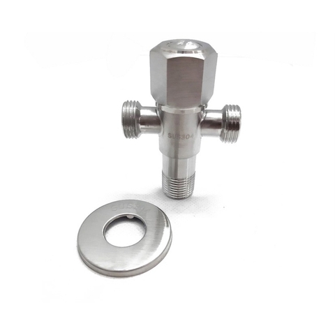 Van Khóa Nước Chia Giảm Áp Inox304 Chữ F Và Chữ T Cao Cấp - Van Khoá Chữ T, Chữ F