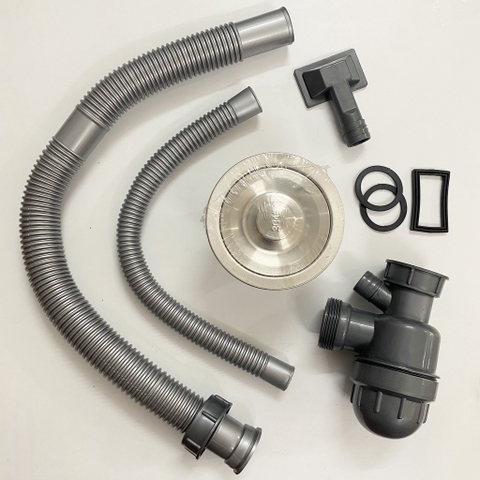 Bộ Xả Chậu Rửa Chén Bát 1 Hộc Đầy Đủ Phụ Kiện Rẻ - Bền - Đẹp