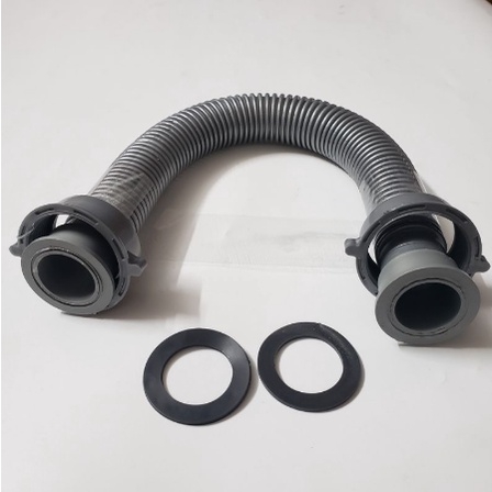 Dây Thoát Xi Phông Chậu Rửa Bát Kèm Ốc - Ống Sun Thoát Chậu Rửa Bát Có Ốc Nối