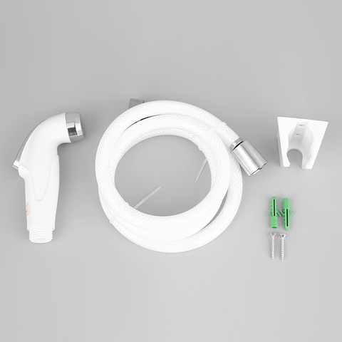 Vòi Xịt Nhựa Vệ Sinh Cò Âm Tăng Áp Siêu Bền Bỉ Phù Hợp Với Mọi Nhà