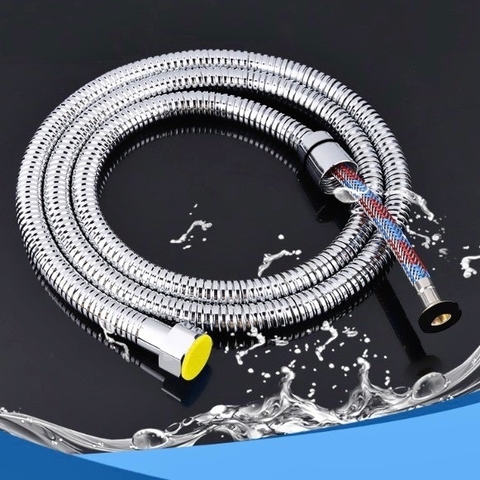 Dây Xịt Dây Sen Bố 3 Lớp Inox 304 Siêu Bền Dành Cho Nhà Vệ Sinh Nước Chảy Mạnh