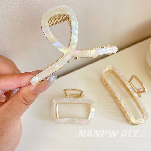 [ Set 6 Cái ] Kẹp Tóc Kim Loại Cao Cấp - 922453