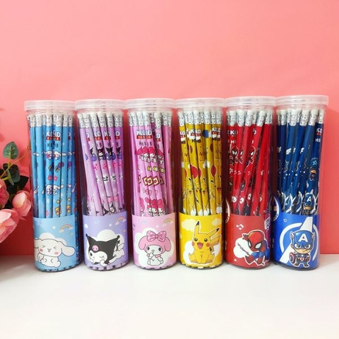 [ Set 6 Hộp ] Bút Chì Gỗ HB SANRIO [ 18.5cm - 1 Hộp 30 Cây ] - 934752