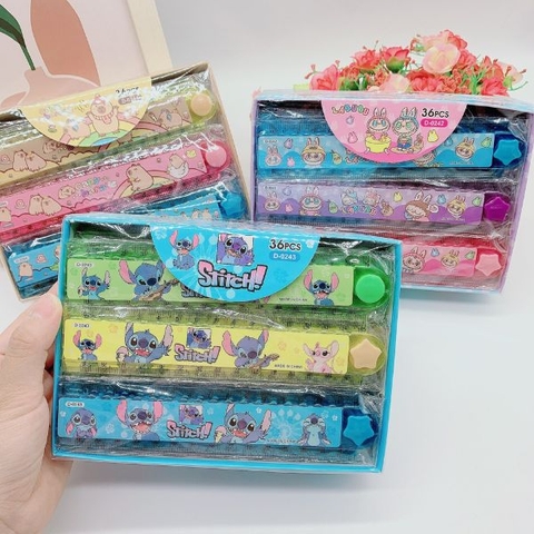 [ Set 36 Cây ] Thước Kẻ SANRIO [ 15cm ] - 934760