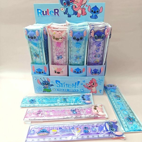 [ Hộp 48 Cây ] Thước Kẻ STITCK [ 15cm ] - 934765