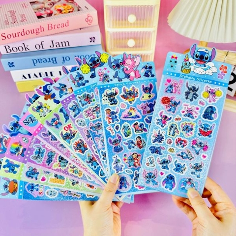 [ Set 90 Túi ] Sticker STITCK - Nhiều Mẫu [ 1 Mẫu 18 Túi - 1 Set Sẽ Chọn 5 Mẫu ] - 95541