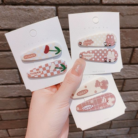 [ Set 20 Vỉ ] Kẹp Tóc [ 1 Vỉ 2 Cái ] - 95626