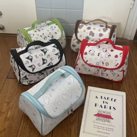 [ Set 5 Cái ] Túi Đựng Mỹ Phẩm Sanrio - 95640