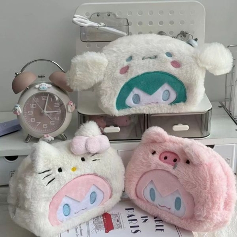 [ Set 5 Cái ] Bóp Bút Sanrio - 95642