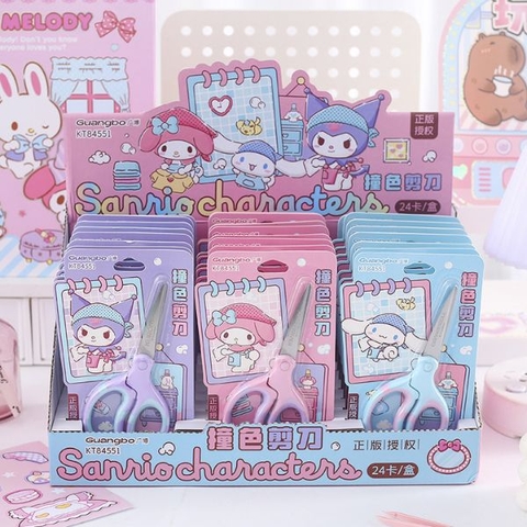 [ Hộp 24 Cây ] Kéo SANRIO - 95844