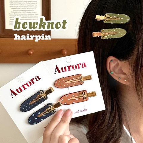 [ Set 12 Vỉ ] Kẹp Tóc [ 1 Vỉ 2 Cái ] - 96283