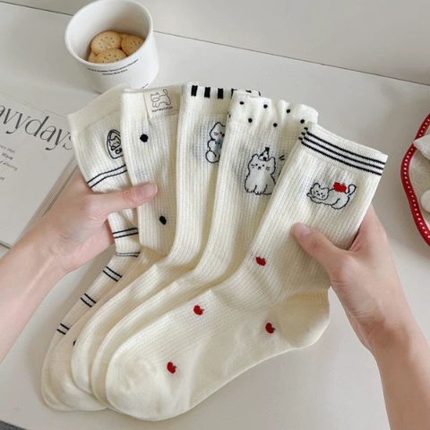 [ Set 10 Đôi ] Vớ Dài - 96329