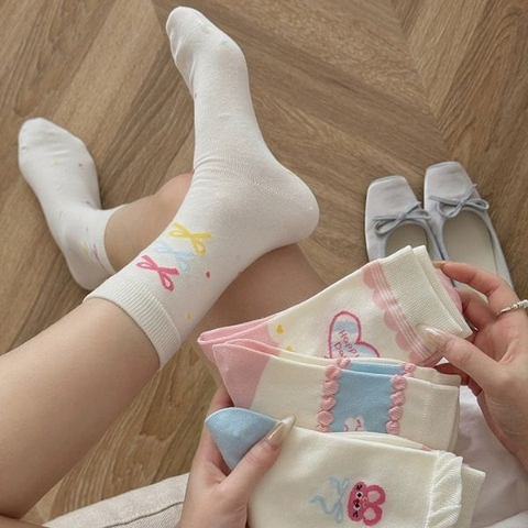 [ Set 10 Đôi ] Vớ Dài - 96434