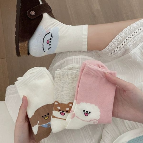 [ Set 10 Đôi ] Vớ Dài - 96435