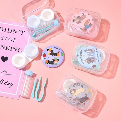 [ Set 10 Hộp ] Đựng Lens + Gương - 96441