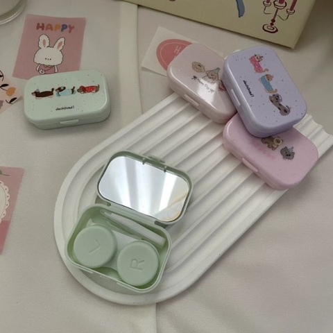 [ Set 20 Hộp ] Đựng Lens [ Có Gương ] - 96444