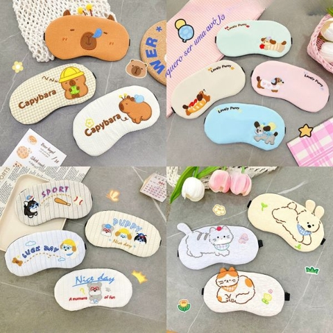 [ Set 4 Cái ] Bịt Mắt Ngủ [ Gel Lạnh ] - 96453