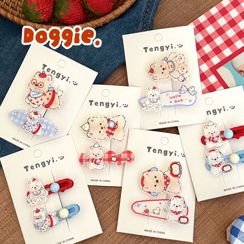 [ Set 12 Vỉ ] Kẹp Tóc [ 1 Vỉ 2 Cái ] - 96605