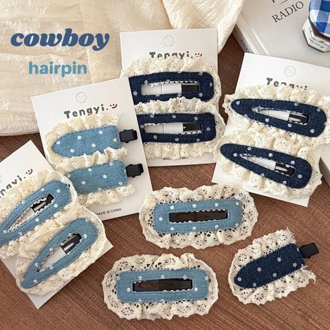 [ Set 12 Vỉ ] Kẹp Tóc [ 1 Vỉ 2 Cái ] - 96607