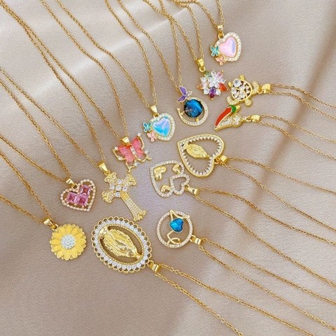 [ Set 10 Sợi ] Dây Chuyền Titan [ Tự Do Chọn Mẫu ] - 96613