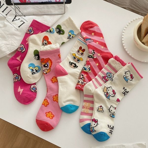 [ Set 10 Đôi ] Vớ Dài - 96619