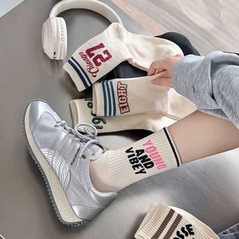 [ Set 10 Đôi ] Vớ Dài - 96741