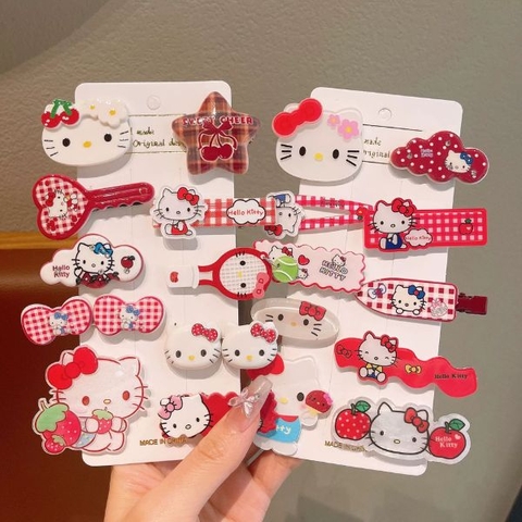 [ Set 5 Bộ ] Kẹp Tóc [ 1 Bộ 10 Cái ] - 16233