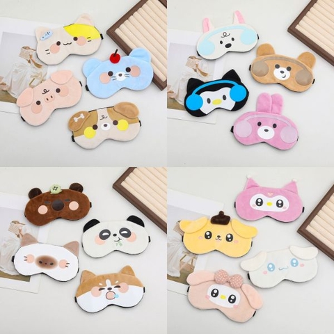 [ Set 8 Cái ] Bịt Mắt Ngủ [ Gel Lạnh ] - 16244