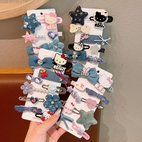 [ Set 4 Bộ ] Kẹp Tóc [ Bộ 10 Cái ] - 16487