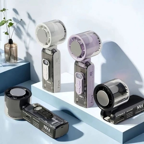 [ Set 5 Cái ] Quạt Sạc Sò Lạnh 100 Cấp Gió V2 - 16928