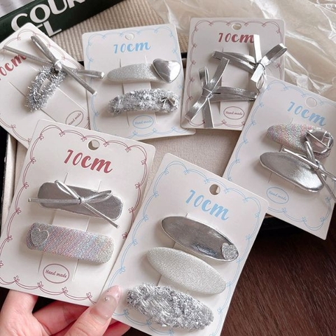 [ Set 10 Vỉ ] Kẹp Tóc - 17135